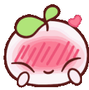 mochiblush animated emote | Heart.exe