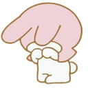 melodyshy Discord Emoji from ♡ ໋𓈒ﾟ🎀　⊹　blushing．giveaways．social．friends．guild tag．cute．chat．emotes．hangout．fun．vc．chill．gaming