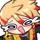 AxelWheeze Discord sticker from bitchass server