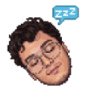 Dormindo Discord sticker - HenVerso Oficial 🦊