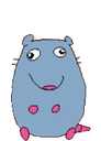 StupidRat Discord sticker - It's - Hoppy Room 💐🌷