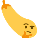 thinkeggplant custom emote from Adultcord│Social & Gaming