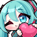 waifuMikuHeart Discord sticker from ୨୧     waifu cαƒe    𓂃 ✿   〈 🍵ɞ ྀྀ active ⋆ social ⋆ events ⋆ gwys ⋆ icons ⋆ gaming ⋆ art ⋆ sfw ⋆