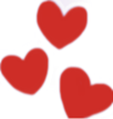 5727triplehearts custom emote | Playhouse SMP