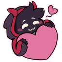 badheart custom emote - The Ashe Pit
