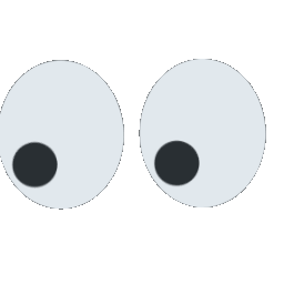 eyesshaking animated GIF emoji from Shark Earnings: Earn Money & Rewards