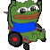 SSS_Pepewheelchairrocket animated Discord emote from MVM Legacy