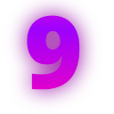 num9 Discord sticker | ServerBloom