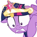 twilightscared Discord Emoji from MLP Pear Butter Cottage