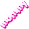 mommy custom emote | Pastel Chains Collective