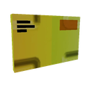 A golden envelope glowing with magical energy.