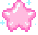 kawaiiStarPink animated GIF emoji | Fictoria
