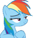 RainbowWink animated GIF emoji | Friendship Academy - MLP