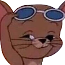 sunglassesjerry Discord sticker from 遊戲小鎮