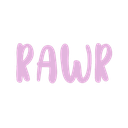 yn_rawr custom emote from The Archivist Hangout