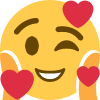 Happy_heart_wink custom emote from BDRP I Border Roleplay