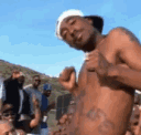 tupac1 animated GIF emoji from ChillResort🌴 ‘ social ‘ gws ‘ vcs ‘ nitro 🍹