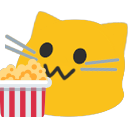 F_blobcatpopcorn custom emote | SocialBar | Active Chat • VC Calls • Gaming • Emotes • Hangout • Egirls • Chill • Fun • Friends