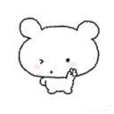 peace custom emote from Angels sleepy time!
