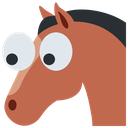horse_eyes Discord sticker from Adultcord│Social & Gaming