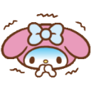 mymelodyshocked Discord sticker | bunette Ი⑅𐑼