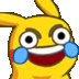 HELL_laughing_pika animated emote from Hell's . Paradise . OwO . PokéTwo
