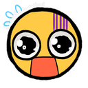 Shock custom emote from Cropped Gif Productions™