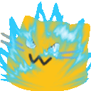 2671blobsupersaiyan animated GIF emoji from Kidd’s Fan Club