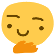 happy_thonk Discord sticker from UnoRouter | ChatGPT Claude Gemini Character Janitor CAI Roleplay RP Vibecoding SillyTavern DeepSeek