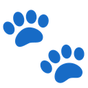 pawprints Discord sticker - Barefoot Adventurers