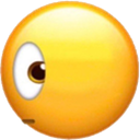SideEye custom emote from Tambayan Ave.