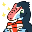 AlioGift Discord sticker from ʙʟᴏᴏᴅ ᴛʜɪʀsᴛʏ ᴄʜɪᴄᴋᴇɴs