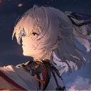 Kagu looking off into the distance with a serious and contemplative expression.