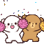 dcheer animated GIF emoji from Friends 18+ Sfw | Adults-only • active-chat • Mature • Friendly • Gaming • Lgbtq+ • Hangout