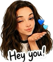 Hey_you Discord sticker from ♡꒷꒦꒦꒷♡Sweetopia♡꒷꒦꒦꒷♡