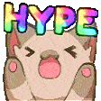 Hype animated emote - Niveous Gaming