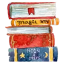 z_book Discord sticker from ⛥⁺ 　 𓏺 　 .gg/cosmi