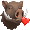 HogKiss Discord sticker from Tambayan Ave.