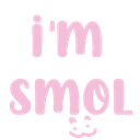 txt_im_smol custom emote from ♡꒷꒦꒦꒷♡Sweetopia♡꒷꒦꒦꒷♡