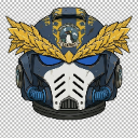 Tawaki_helm Discord Emoji | Khornite penguin empire.