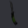 Silhouette of a figure emerging from a dark, gray background with green accents.