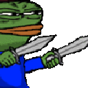pepestabbyr animated emote from Secret Cult of Bakchods🥷