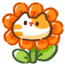 cat_flower custom emote - The Astral Hearth