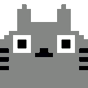 totoro animated emote from ✰Queer Hangout ✰