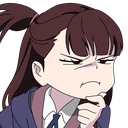 Akko_suspicious_FB74 Discord Emoji | FancyMan Academy ™