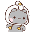 Wiggle animated Discord emote - ⋆˚𝜗 night owls 𝜚˚⋆