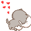 213_gomatacklepeach animated GIF emoji from Rabbit Hole