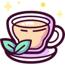 OutlinedTea Discord Emoji from Ink & Espresso