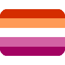 flag_lesbian custom emote | HTSA | LGBTQ • Tunisia • Friendly • Gay