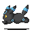 shinyumbreonrun animated GIF emoji | PokéVault